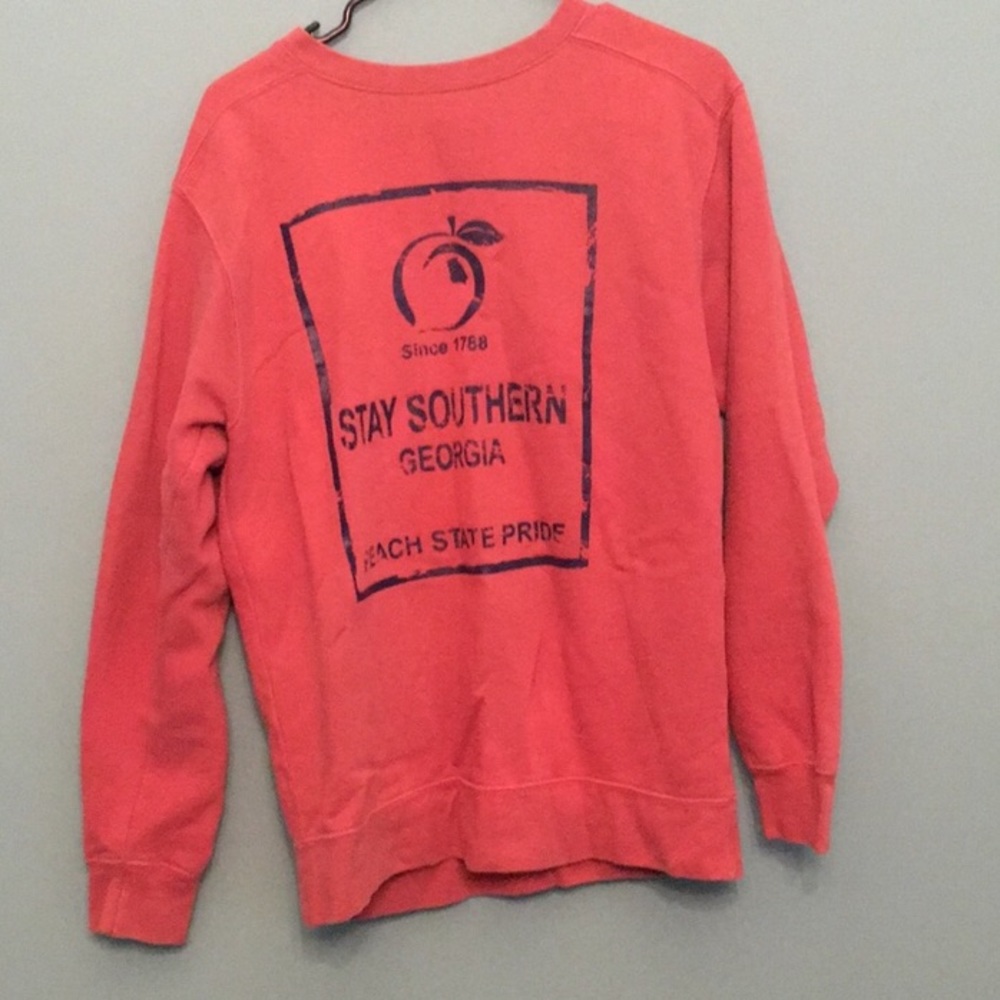 Peach state pride pullover
